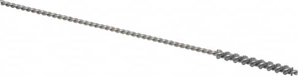 Osborn - 1/8" Diam Helical Nylon Tube Brush - 1" Brush Length, 4" OAL, 0.067" Diam Shank - A1 Tooling