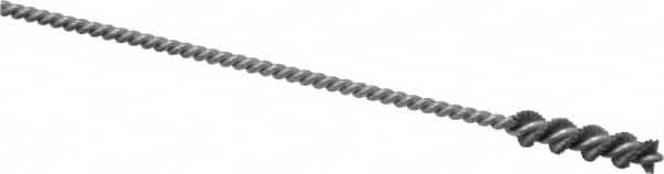 Osborn - 0.26" Diam Helical Nylon Tube Brush - 1" Brush Length, 5" OAL, 0.119" Diam Shank - A1 Tooling