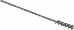 Osborn - 0.26" Diam Helical Nylon Tube Brush - 1" Brush Length, 5" OAL, 0.119" Diam Shank - A1 Tooling