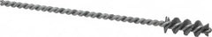 Osborn - 0.385" Diam Helical Nylon Tube Brush - 1" Brush Length, 5" OAL, 0.152" Diam Shank - A1 Tooling