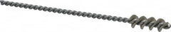 Osborn - 0.385" Diam Helical Nylon Tube Brush - 1" Brush Length, 5" OAL, 0.152" Diam Shank - A1 Tooling