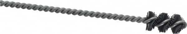 Osborn - 0.515" Diam Helical Nylon Tube Brush - 1" Brush Length, 5" OAL, 0.169" Diam Shank - A1 Tooling