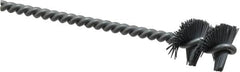 Osborn - 0.89" Diam Helical Nylon Tube Brush - 1" Brush Length, 5" OAL, 0.228" Diam Shank - A1 Tooling