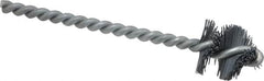 Osborn - 1.015" Diam Helical Nylon Tube Brush - 1" Brush Length, 5" OAL, 1/4" Diam Shank - A1 Tooling