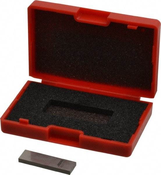 SPI - 0.1002" Rectangular Steel Gage Block - Accuracy Grade 0, Includes NIST Traceability Certification - A1 Tooling