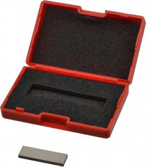 SPI - 0.107" Rectangular Steel Gage Block - Accuracy Grade 0, Includes NIST Traceability Certification - A1 Tooling