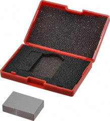 SPI - 0.95" Rectangular Steel Gage Block - Accuracy Grade 0, Includes NIST Traceability Certification - A1 Tooling