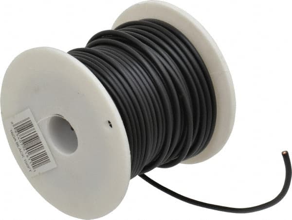 Southwire - 16 Gauge Automotive Primary Wire - 100' Long, Black - A1 Tooling