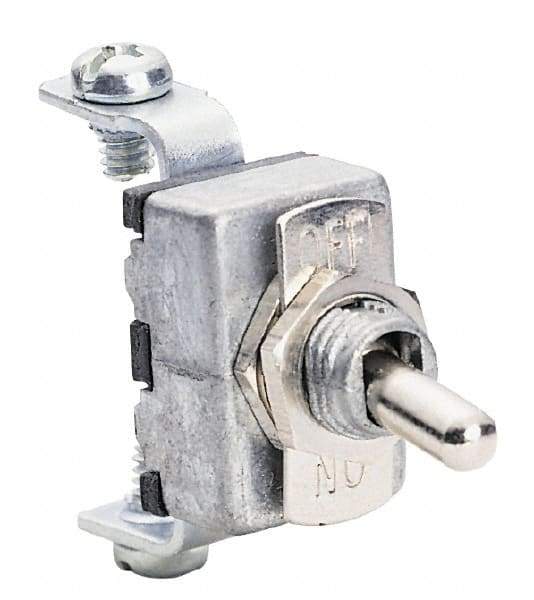 Gardner Bender - 2 Position, 12 Volt, 20 Amp, Brass Toggle Switch - On Off Sequence, 1 Switch, Black - A1 Tooling