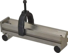 Made in USA - 1-1/4 Inch Long x 1-1/4 Inch Wide x 0.0001 Inch Parallelism, Vee Sine Bar - Includes Back Plate - A1 Tooling