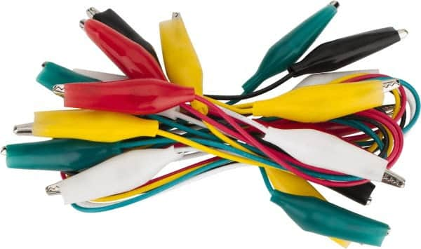 General - Black/Green/Red/White/Yellow Electrical Test Equipment Leads - A1 Tooling