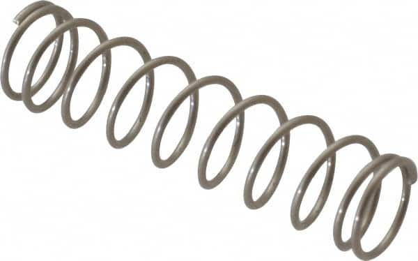 Value Collection - 0.18" OD, 0.016" Wire, 3/4" Free Length, Compression Spring - 2.24 Lb Spring Rating, Stainless Steel - A1 Tooling