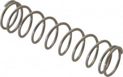 Value Collection - 0.18" OD, 0.016" Wire, 3/4" Free Length, Compression Spring - 2.24 Lb Spring Rating, Stainless Steel - A1 Tooling