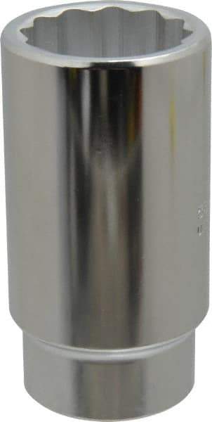 Proto - 1-5/16", 1/2" Drive, Deep Hand Socket - 12 Points, 3-1/2" OAL, Chrome Finish - A1 Tooling