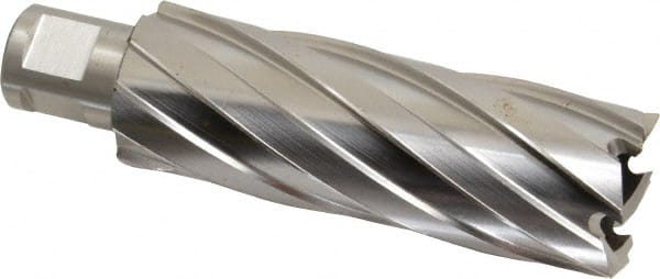 Hougen - 1-3/16" Diam x 3" Deep High Speed Steel Annular Cutter - A1 Tooling