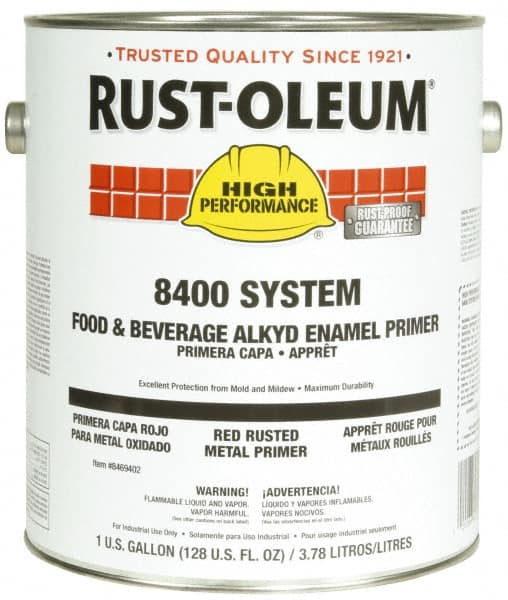 Rust-Oleum - 1 Gal White Food & Beverage Industry Coating - 312 to 625 Sq Ft/Gal Coverage, <450 g/L VOC Content - A1 Tooling