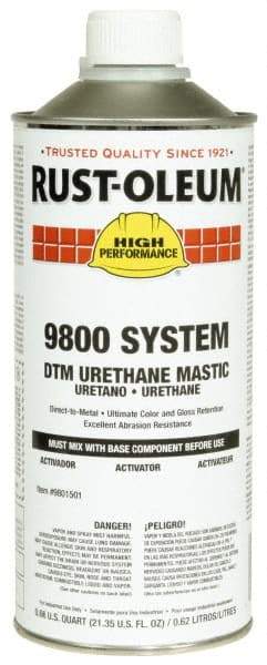 Rust-Oleum - 1 Gal Gloss Regal Red Urethane Mastic - 162 to 274 Sq Ft/Gal Coverage, <340 g/L VOC Content, Direct to Metal - A1 Tooling