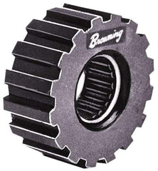 Browning - 1" Inside x 2-1/2" Outside Diam, Timing Belt Pulley - Steel - A1 Tooling