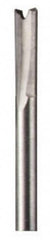 Dremel - 1/8" Diam, 1/8" Shank Diam, Straight Router Bit - 1-13/64" Overall Length, High Speed Steel - A1 Tooling