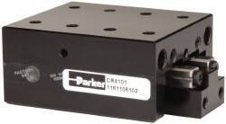 Parker - 81 Lb. Capacity, 6-32 Mount Hole, 1" Travel, Crossed Roller Slide Table - Single Axis, 8 Mounting Holes, 2" Long x 1-3/4" Wide x 1" High - A1 Tooling