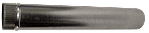 Made in USA - 3" ID, Galvanized Round Pipe - 24" Long, 26 Gage - A1 Tooling