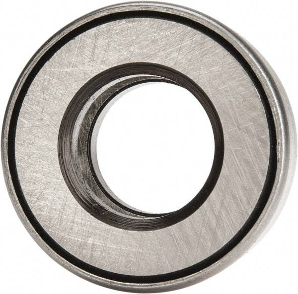 INA Bearing - 5/8" Inside x 1.344" Outside Diam, 5/8" Thick, Steel Ball Thrust Bearing - 6,700 Lbs. Static Capacity, 4,100 Max Pressure x Velocity - A1 Tooling