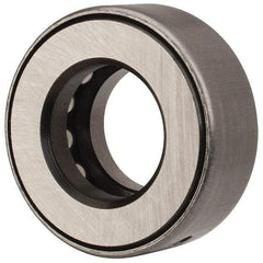 INA Bearing - 3/4" Inside x 1-15/32" Outside Diam, 5/8" Thick, Steel Ball Thrust Bearing - 7,300 Lbs. Static Capacity, 4,250 Max Pressure x Velocity - A1 Tooling