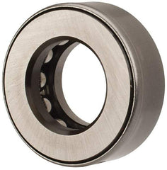 INA Bearing - 1-1/16" Inside x 1.969" Outside Diam, 3/4" Thick, Steel Ball Thrust Bearing - 15,100 Lbs. Static Capacity, 8,500 Max Pressure x Velocity - A1 Tooling