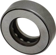 INA Bearing - 1-1/16" Inside x 1.969" Outside Diam, 5/8" Thick, Steel Ball Thrust Bearing - 13,100 Lbs. Static Capacity, 6,700 Max Pressure x Velocity - A1 Tooling