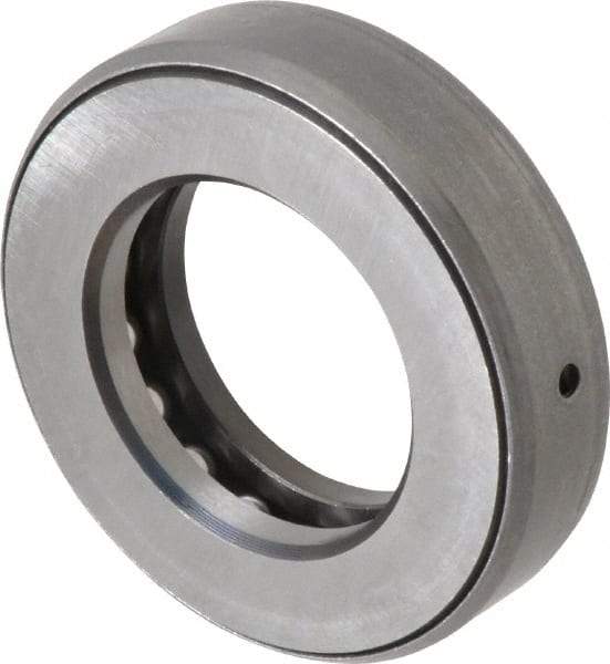 INA Bearing - 1-7/16" Inside x 2-15/32" Outside Diam, 5/8" Thick, Steel Ball Thrust Bearing - 16,600 Lbs. Static Capacity, 7,300 Max Pressure x Velocity - A1 Tooling