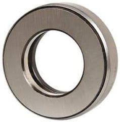 INA Bearing - 1-5/8" Inside x 2.969" Outside Diam, 13/16" Thick, Steel Ball Thrust Bearing - 25,000 Lbs. Static Capacity, 10,300 Max Pressure x Velocity - A1 Tooling