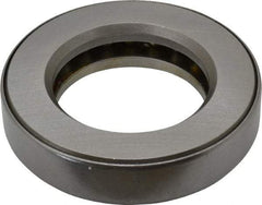 INA Bearing - 2-1/8" Inside x 3-19/32" Outside Diam, 13/16" Thick, Steel Ball Thrust Bearing - 30,000 Lbs. Static Capacity, 11,100 Max Pressure x Velocity - A1 Tooling