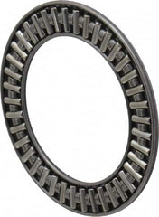 INA Bearing - 1-3/8" Inside x 2-1/16" Outside Diam, 0.078" Thick, Steel Needle Cage Thrust Bearing - A1 Tooling