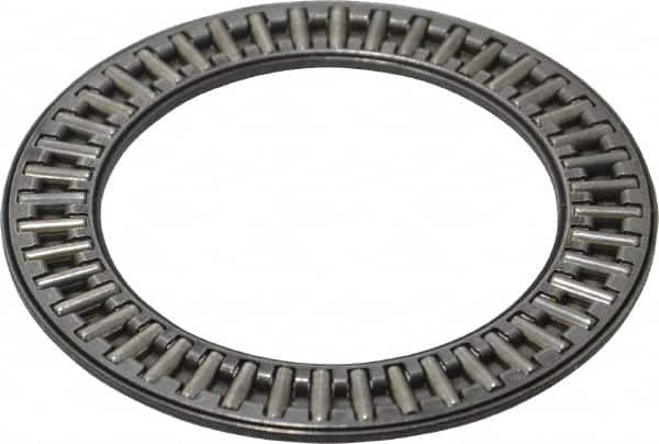 INA Bearing - 1-1/2" Inside x 2-3/16" Outside Diam, 0.078" Thick, Steel Needle Cage Thrust Bearing - A1 Tooling