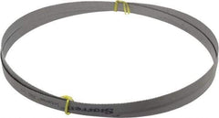 Starrett - 10 to 14 TPI, 10' 5" Long x 3/4" Wide x 0.035" Thick, Welded Band Saw Blade - Bi-Metal, Toothed Edge, Raker Tooth Set, Contour Cutting - A1 Tooling