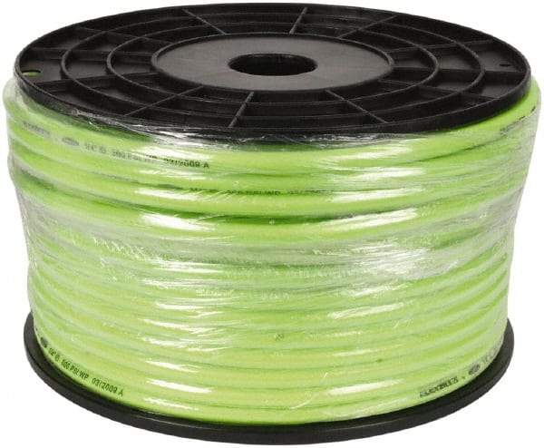 Legacy - 1/4" ID x 0.46" OD 250' Long Multipurpose Air Hose - 300 Working psi, 140°, Green - A1 Tooling