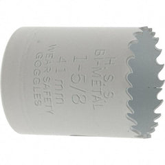 Value Collection - 1-5/8" Diam, 1-1/2" Cutting Depth, Hole Saw - Bi-Metal Saw, Toothed Edge - A1 Tooling