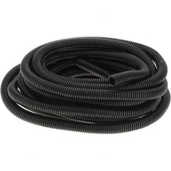 Value Collection - 25' Long, Flexible Wire Loom Conduit - Plastic, 5/8" ID - A1 Tooling