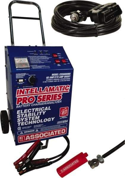 Associated Equipment - 12 Volt Automatic Charger/Maintainer - 60 Amps, 270 Starter Amps - A1 Tooling