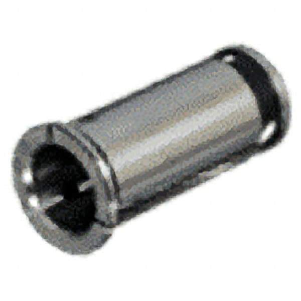 Iscar - 1/2" ID x 1-1/4" OD, Sealed Hydraulic Chuck Sleeve - Steel, 2-7/16" Length Under Head - Exact Industrial Supply