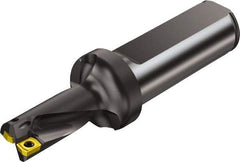 Sandvik Coromant - 2.2515" Max Drill Depth, 2xD, 1.062" Diam, Indexable Insert Drill - 2 Inserts, 1-1/4" Shank Diam, Straight Shank - A1 Tooling