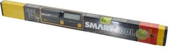 Smart Tool - 24" Long 2 Vial Box Beam Level - Aluminum, Silver, 1 Level & 1 Plumb Vials - A1 Tooling