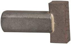 Made in USA - 1A-A, 7/8" Long x 7/16" Shank Diam Multi-Point Diamond Dresser - 3/4" Long x 1/4" Thick Head - A1 Tooling