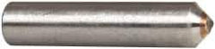 Made in USA - 1/3 Carat Single Point Diamond Dresser - 2" Long x 7/16" Shank Diam - A1 Tooling