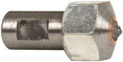 Made in USA - 1/2 Carat Single Point Diamond Dresser - 3/4" Long x 7/16" Shank Diam - A1 Tooling