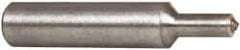 Made in USA - 2" Long x 3/8" Shank Diam Single Point Diamond Dresser - Radius Tool - A1 Tooling