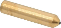 Norton - 1/4 Carat Single Point Diamond Dresser - 2" Long x 7/16" Shank Diam, Contains 1 Stone - A1 Tooling