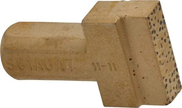 Norton - 7/16" Shank Multi-Point Diamond Dresser - 1/4" Diam x 3/4" Long x 5/16" Thick Diamond - A1 Tooling