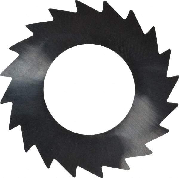 Made in USA - 1" Diam x 0.0313" Blade Thickness x 1/2" Arbor Hole Diam, 20 Tooth Slitting and Slotting Saw - Arbor Connection, Solid Carbide, Concave Ground - A1 Tooling