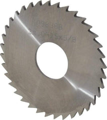 Made in USA - 2" Diam x 1/16" Blade Thickness x 5/8" Arbor Hole Diam, 36 Tooth Slitting and Slotting Saw - Arbor Connection, Uncoated, Solid Carbide, Concave Ground - A1 Tooling